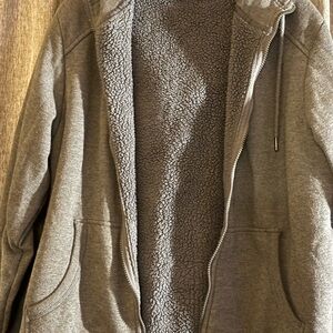George Gray Zip-Up Sherpa-Lined Men's Sweater